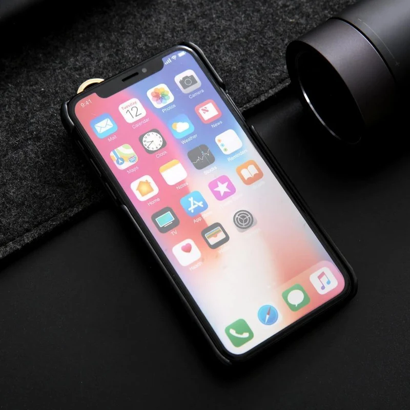 iPhone XS Lederhülle, luxuriöses Krokodilmuster, Handschlaufe, echtes Leder, Rückseite, Handyhülle für iPhone XS Max XS XR 7 8