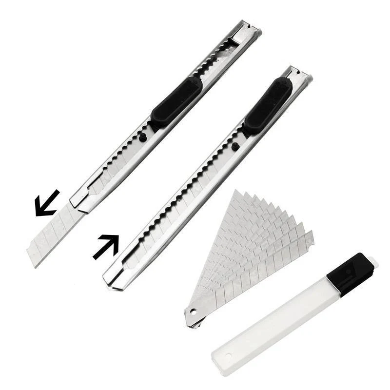 9-teiliges Autofenster-Reparatur-Werkzeug-Set, Vinyl-Autofolien-Wrap-Tool-Kit, universell für Auto-Glasfaserfenstertönungswerkzeugschaber