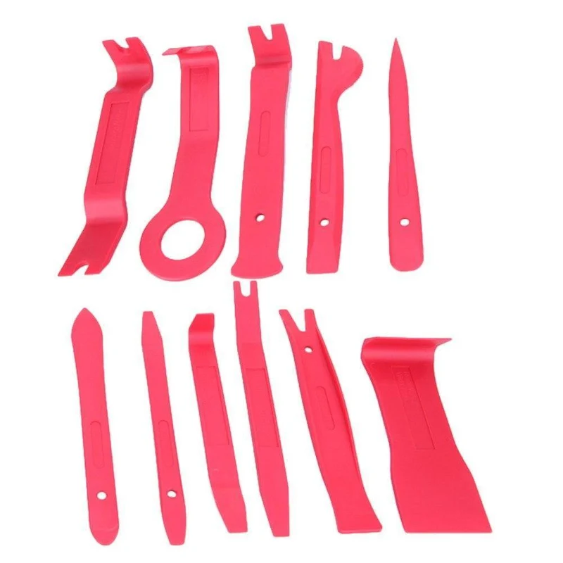 11pcs Auto Hebeln Reparatur Werkzeuge Kit Auto Türverkleidung Armaturenbrett Panel Molding Clip Entfernung Installer Hebeln Auto Repair Tool Set Zubehör