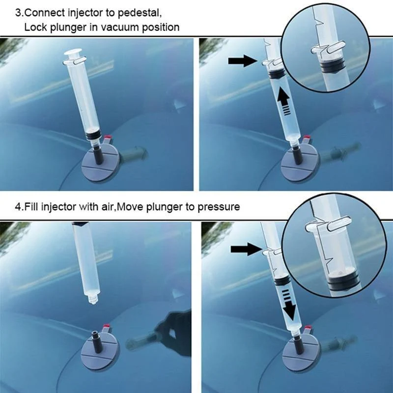 2pc Auto Fenster Reparatur Windschutzscheibe Kratzer Chip Riss Wiederherstellung Fix Glas Erneuerung Werkzeuge Auto Windschutzscheibe Reparatur Kit Polieren