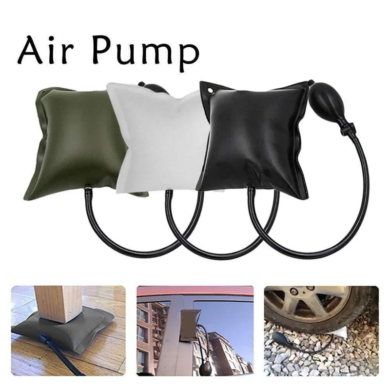 1PCS Einstellbare Auto Luftpumpe Auto Reparatur Werkzeug Verdickt Auto Tür Reparatur Air Kissen Notfall Öffnen Unlock-Tool-Kit