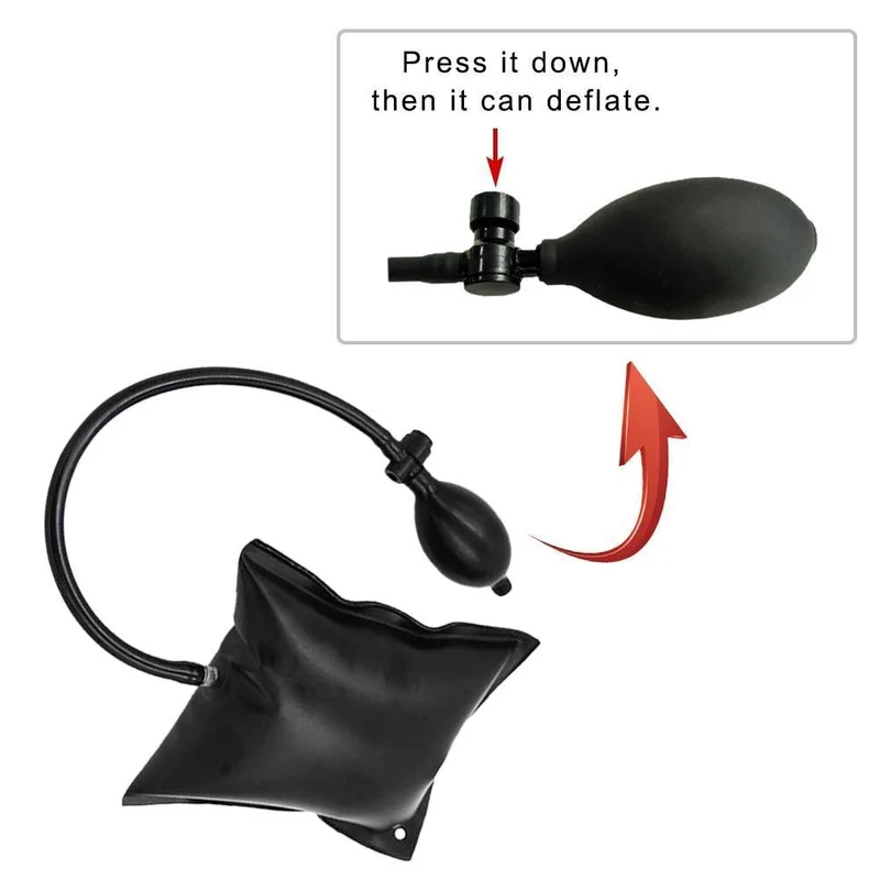 1PCS Einstellbare Auto Luftpumpe Auto Reparatur Werkzeug Verdickt Auto Tür Reparatur Air Kissen Notfall Öffnen Unlock-Tool-Kit