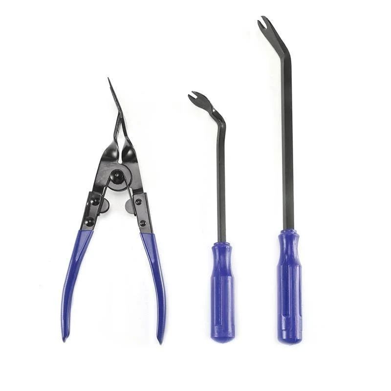 19pcs Auto Autoradio Autotürverkleidung Removal Tool Audio Radio für Installation und Remover Starke Nylon Pry Tool Kit
