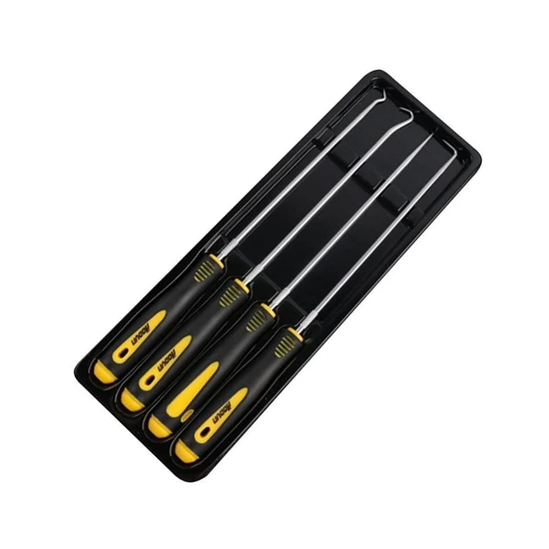 4pcs Auswahl Autohaken Öl O-Ring Dichtungsentferner Set Kunsthandwerkzeuge Automobil Fahrradreparaturwerkzeuge 170mm Spezial Autozubehör