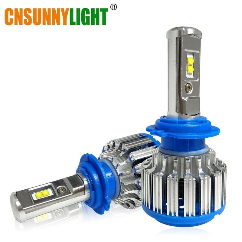 Autoscheinwerfer H7 H4 LED H8/H11 HB3/9005 HB4/9006 H1 H3 9012 H13 9004 9007 70 W 7000 lm Auto-Birne-Scheinwerfer 6000 K Licht