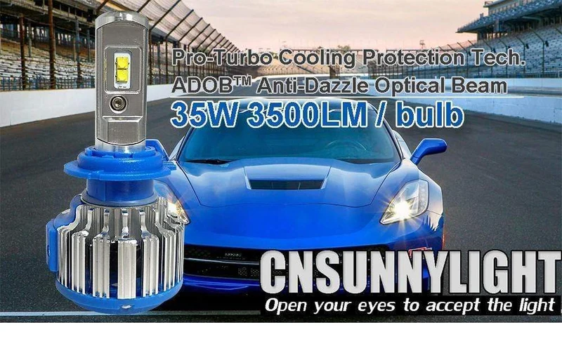 Autoscheinwerfer H7 H4 LED H8/H11 HB3/9005 HB4/9006 H1 H3 9012 H13 9004 9007 70 W 7000 lm Auto-Birne-Scheinwerfer 6000 K Licht