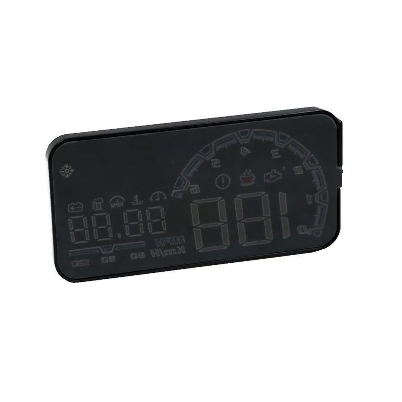 Helle Auto HUD Head-up-Display OBD II EUOBD Computer Tacho Hud Film Auto Elektronik Überdrehzahl Spannungsalarm