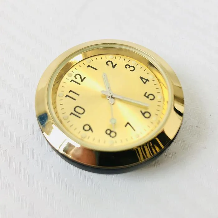 Auto Quarz Outlet Clock Aromatherapie elektronische Parfüm Gold Air Runde Casual Fashion Clock blau
