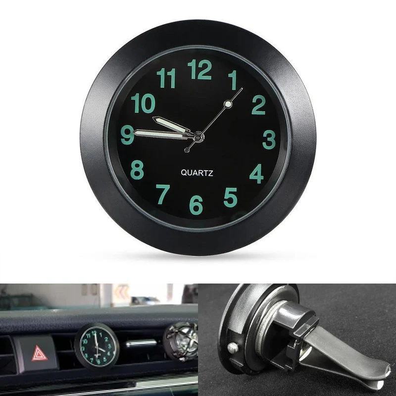 Auto Quarz Outlet Clock Aromatherapie elektronische Parfüm Gold Air Runde Casual Fashion Clock blau