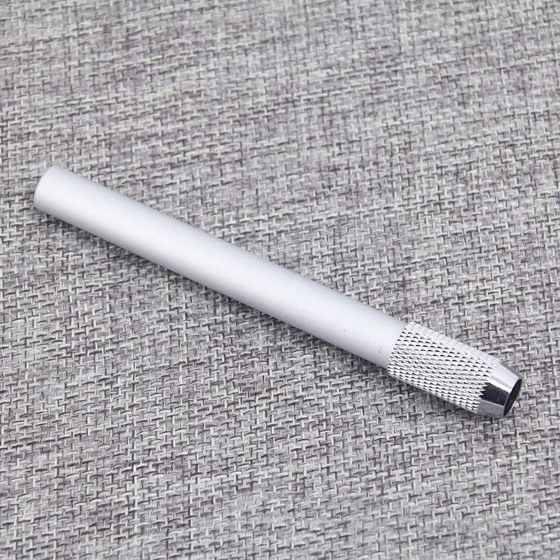5pcs / lot Extender Bleistifthalter Schule Kunst Schreibwerkzeug Empfindliches Metall Bürobedarf Neuheit Kugelschreiber Kreative