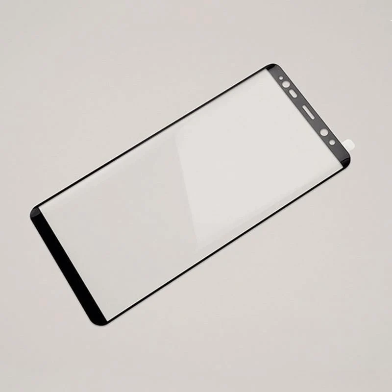 Gebogene, vollständig gehärtete Glasfolie für Mobiltelefone für Samsung NOTE8