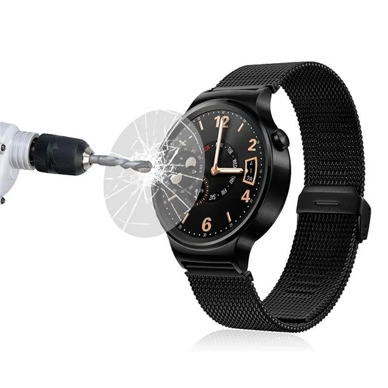 Premium Displayschutzfolie aus gehärtetem Glas für Huawei Watch (transparent)