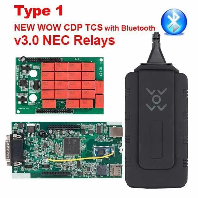 CDP TCS V3.0 NEC V5.008 R2 Bluetooth OBDII Autos LKW Diagnosetool 2016.R1 Aktivieren Sie den Multidiag Pro+ Obd2-Scanner