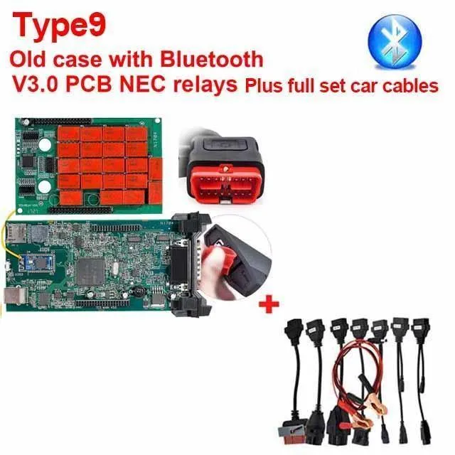 CDP TCS V3.0 NEC V5.008 R2 Bluetooth OBDII Autos LKW Diagnosetool 2016.R1 Aktivieren Sie den Multidiag Pro+ Obd2-Scanner