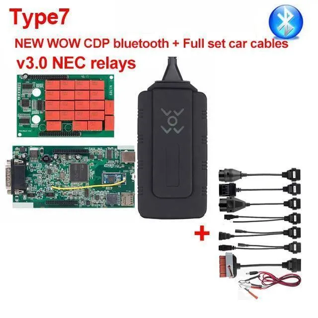 CDP TCS V3.0 NEC V5.008 R2 Bluetooth OBDII Autos LKW Diagnosetool 2016.R1 Aktivieren Sie den Multidiag Pro+ Obd2-Scanner