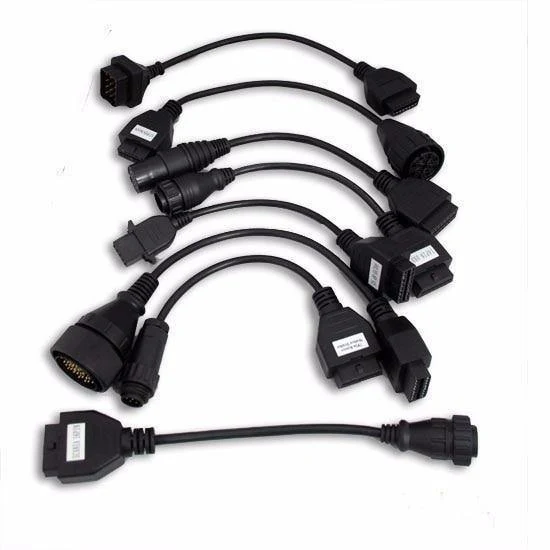 Diagnosewerkzeuge schließen Kabel an Adapter für OBD2 OBDII Scannerwerkzeuge Volle 8-LKW-Kabel für Autocom CDP für Delphi DS150E