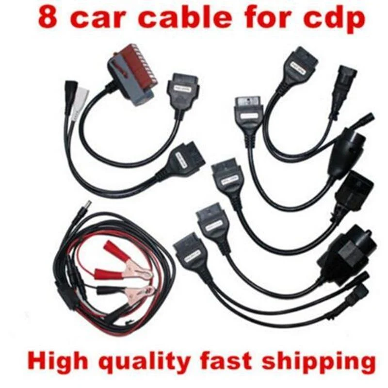 OBD2 Kabel Für TCS CDP PRO Programmierer Autos Kabel Diagnoseschnittstelle Tool Komplettsatz 8 Autokabel Für Autocom DELPHI DS150E