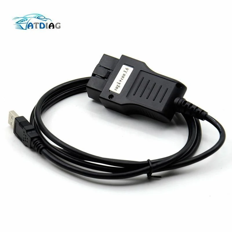 3.6 VAG K CAN Commander 3.6 für Au-di / VW-Diagnosewerkzeugkabel OBDII OBD2-Kabel Codeleser-Scan-Tools mit Software-CD