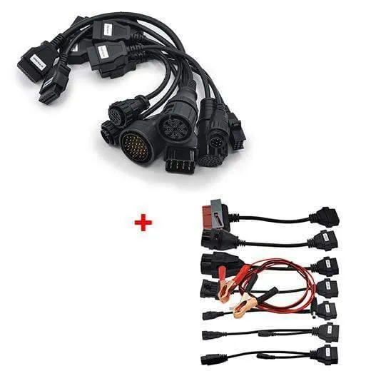 CDP TCS LKW Kabel Komplettsatz 8pcs obdII OBD2 Kabel LKW Kabel für Multidiag Pro DVD Scanner OBD 2 Diagnosewerkzeug