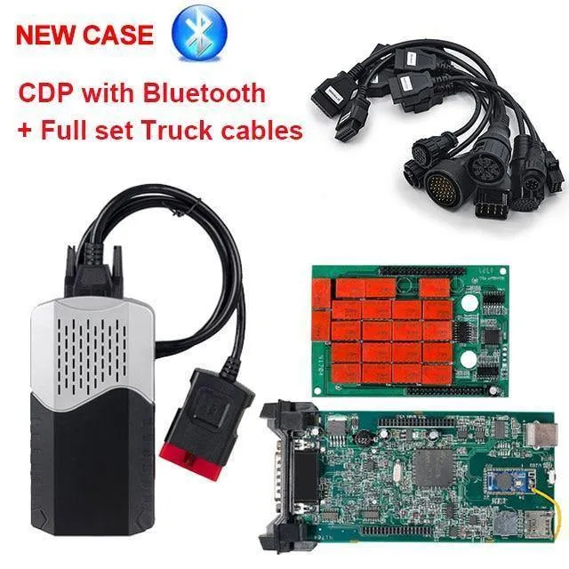 CDP TCS LKW Kabel Komplettsatz 8pcs obdII OBD2 Kabel LKW Kabel für Multidiag Pro DVD Scanner OBD 2 Diagnosewerkzeug