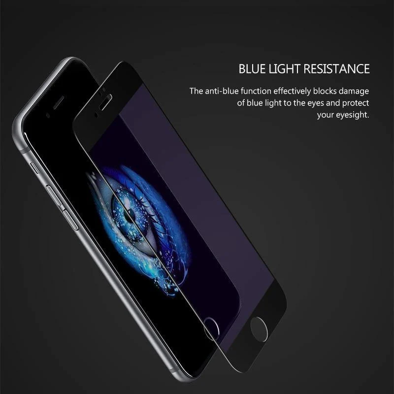Baseus Premium 0.2 mm Displayschutzfolie aus gehärtetem Glas für iPhone 8 7 Plus, ultradünn, 9H, vollständige Abdeckung, gehärtete Schutzfolie