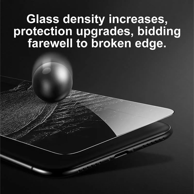 Baseus 0.15 mm transparentes gehärtetes Glas für iPhone X 10 Displayschutz 9H gehärtetes Schutzglas Frontfolie für iPhone 10