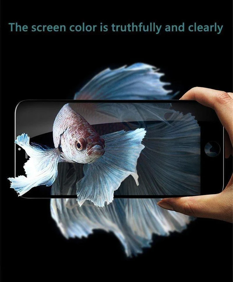 Baseus Privacy Displayschutz für iPhone 8 7 Plus Anti-Spionage-Hartglas 3D 9H Schutzglas Soft Edge Anti-Peeping-Film