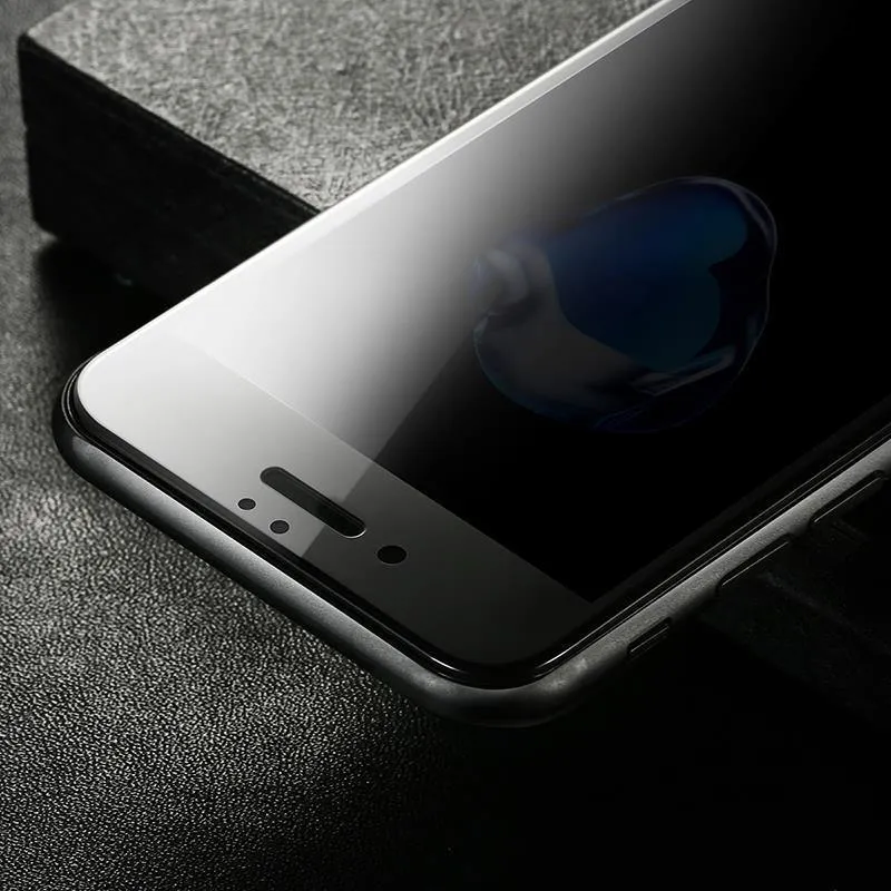 Baseus Privacy Displayschutz für iPhone 8 7 Plus Anti-Spionage-Hartglas 3D 9H Schutzglas Soft Edge Anti-Peeping-Film