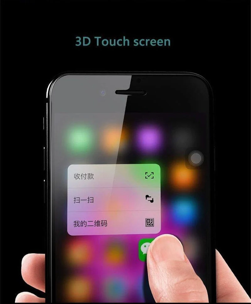 Baseus Privacy Displayschutz für iPhone 8 7 Plus Anti-Spionage-Hartglas 3D 9H Schutzglas Soft Edge Anti-Peeping-Film