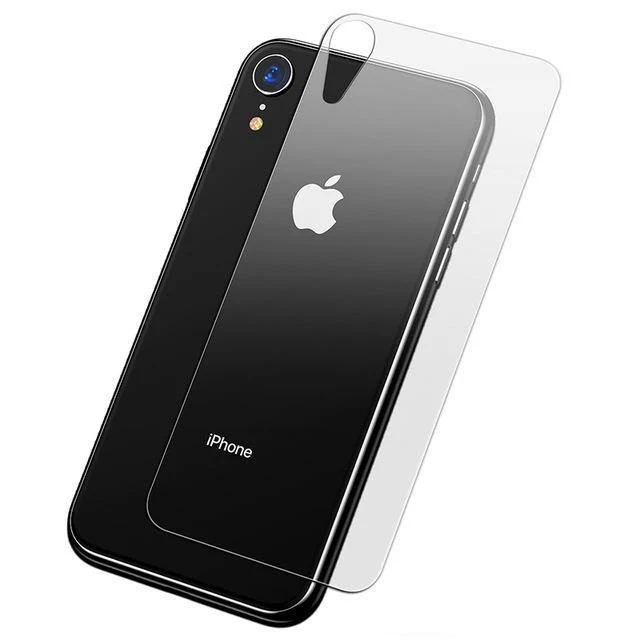 Baseus 0.3 mm transparenter Displayschutz aus gehärtetem Glas für das iPhone XR, Schutzfolie aus gehärtetem Glas für das Glas der hinteren Abdeckung des iPhoneXr