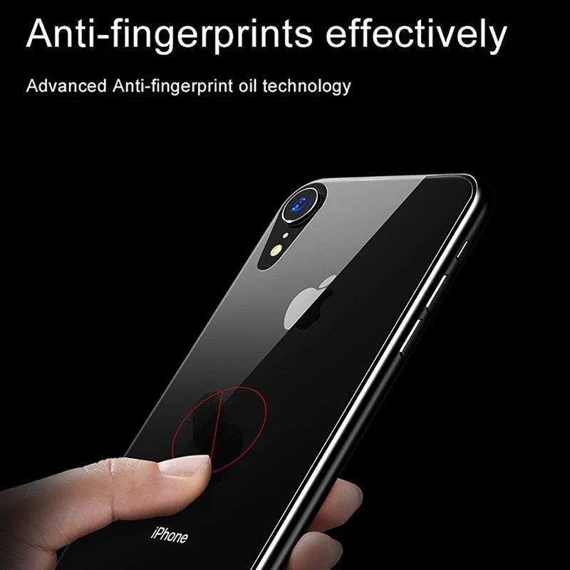 Baseus 0.3 mm transparenter Displayschutz aus gehärtetem Glas für das iPhone XR, Schutzfolie aus gehärtetem Glas für das Glas der hinteren Abdeckung des iPhoneXr