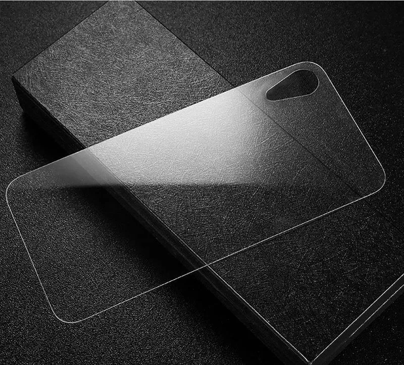 Baseus 0.3 mm transparenter Displayschutz aus gehärtetem Glas für das iPhone XR, Schutzfolie aus gehärtetem Glas für das Glas der hinteren Abdeckung des iPhoneXr