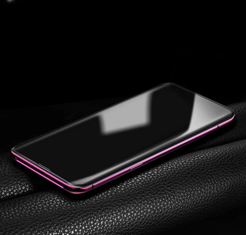Baseus 0.3 MM Displayschutz aus gehärtetem Glas für OPPO Find X, gebogene Kante, vollständige Abdeckung, gehärteter Schutzglasfilm für Find X