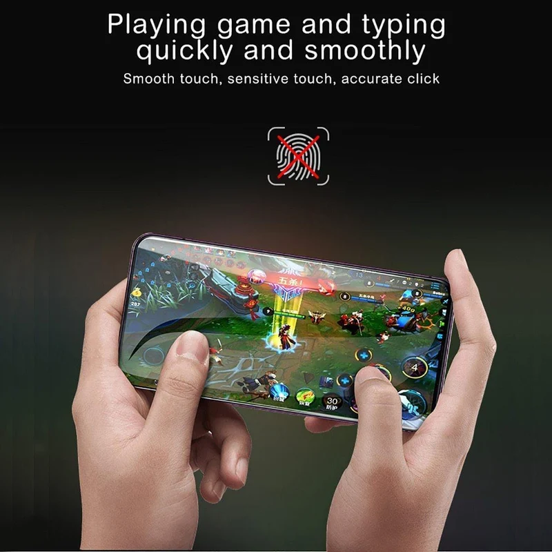 Baseus 0.3 MM Displayschutz aus gehärtetem Glas für OPPO Find X, gebogene Kante, vollständige Abdeckung, gehärteter Schutzglasfilm für Find X
