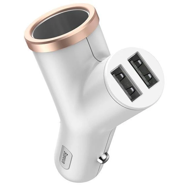 USB Auto Ladegerät Für iPhone Samsung Xiaomi mi 3.4 A Schnelle Lade Auto Telefon Ladegerät Adapter Handy Ladegerät