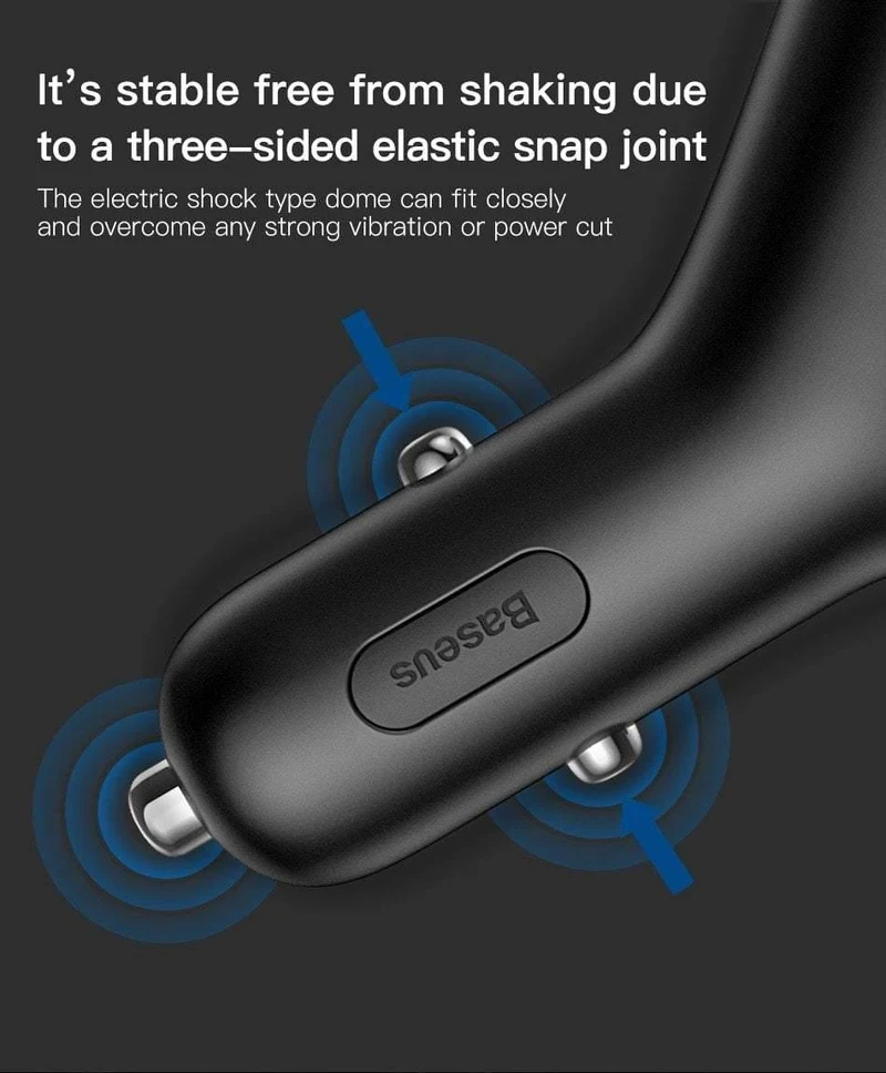 USB Auto Ladegerät Für iPhone Samsung Xiaomi mi 3.4 A Schnelle Lade Auto Telefon Ladegerät Adapter Handy Ladegerät