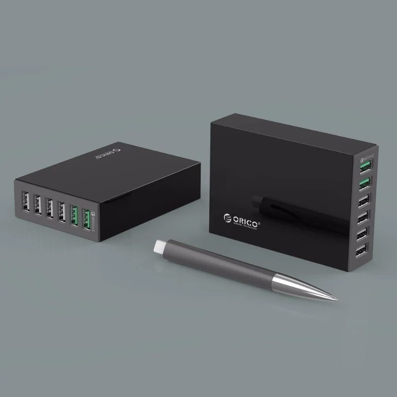 QSL-6U 6 Ports QC2.0 Schnelles USB-Ladegerät Handy-Ladegerät für Samsung Huawei LG Iphone Adapter EU/US/UK/AU Stecker