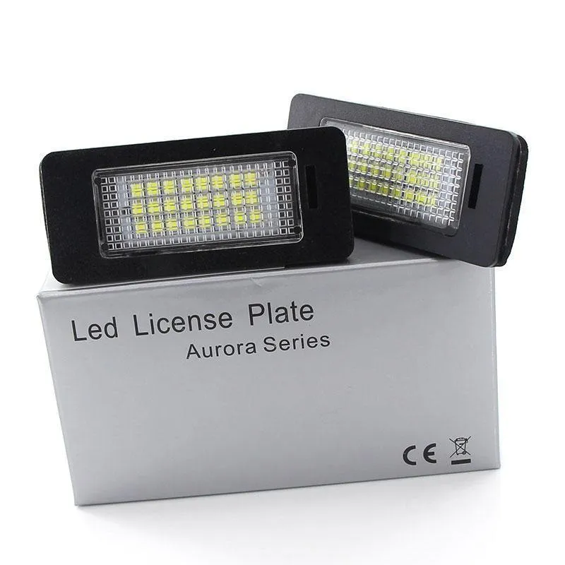 2x Auto Led Kennzeichen Led Licht Lampe 12v Weiß Für BMW E39 E60 E82 E90 E92 E93 M3 e39 E60 E70 X5 E60 E61 M5 E88