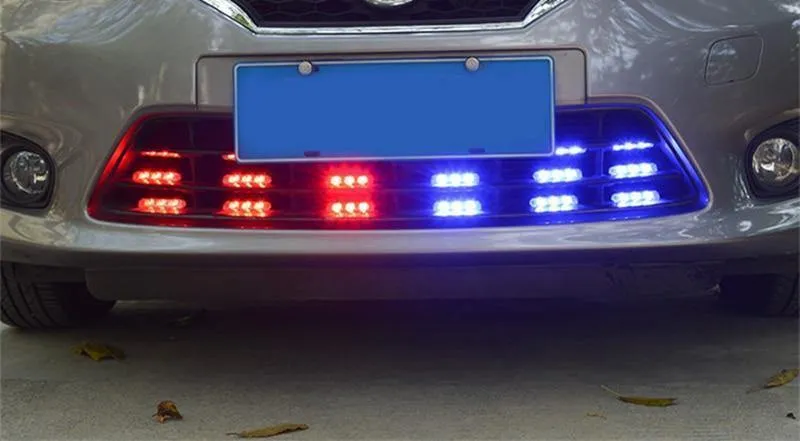 Drahtlose Fernbedienung 4x3/led Krankenwagen Polizei licht DC 12V Strobe Warn licht für Auto Lkw Notfall Licht blinkende Feuerwehr Lichter