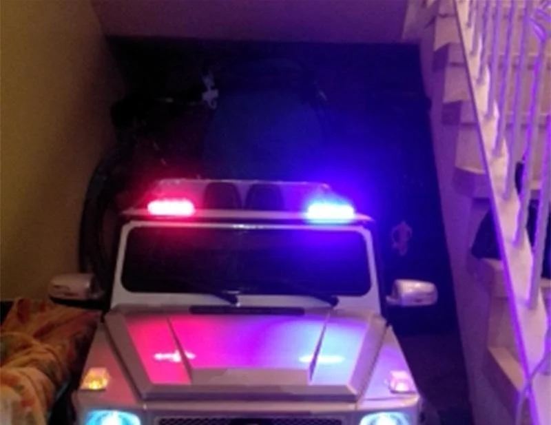 Drahtlose Fernbedienung 4x3/led Krankenwagen Polizei licht DC 12V Strobe Warn licht für Auto Lkw Notfall Licht blinkende Feuerwehr Lichter