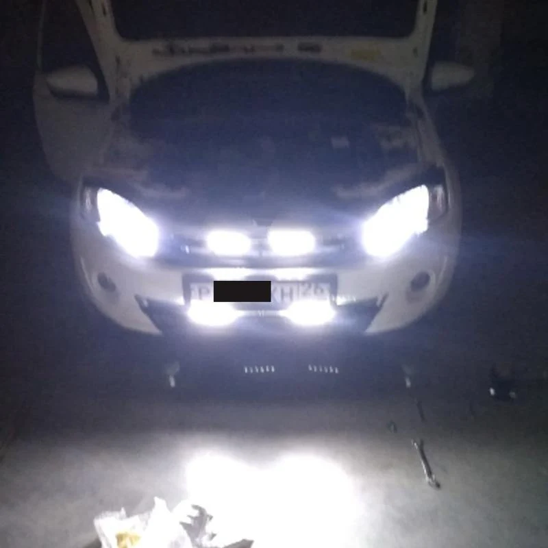 Drahtlose Fernbedienung 4x3/led Krankenwagen Polizei licht DC 12V Strobe Warn licht für Auto Lkw Notfall Licht blinkende Feuerwehr Lichter
