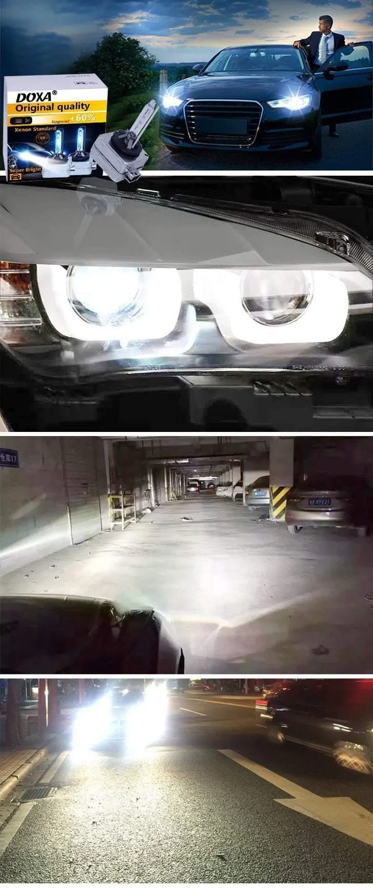 Autolampe 35W super Helligkeit und längere Lebensdauer 4300K,6000K,8000K D1S Car Light Factory Promotion D1S
