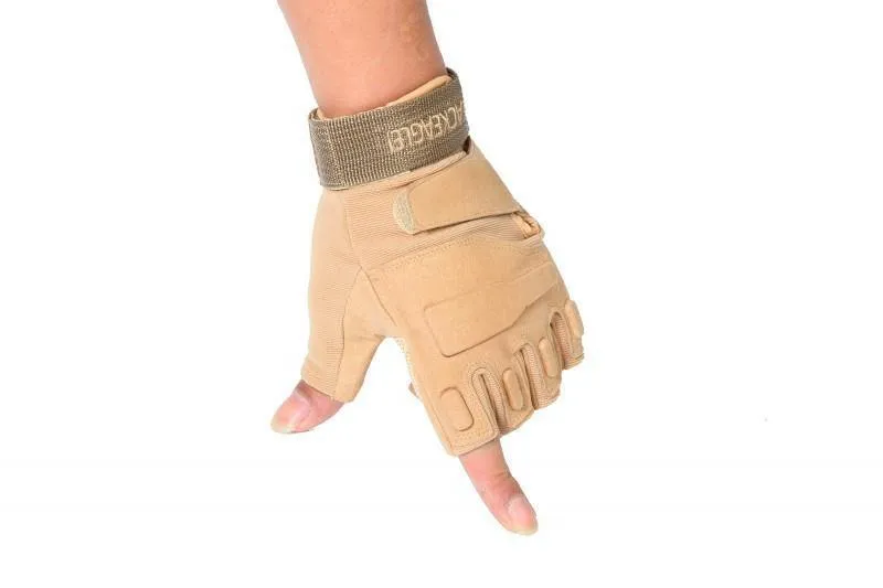 Black Hawk Military Tactical Gloves Herren Fighting Combat Half Finger Anti-Rutsch-Handschuhe M / L / XL