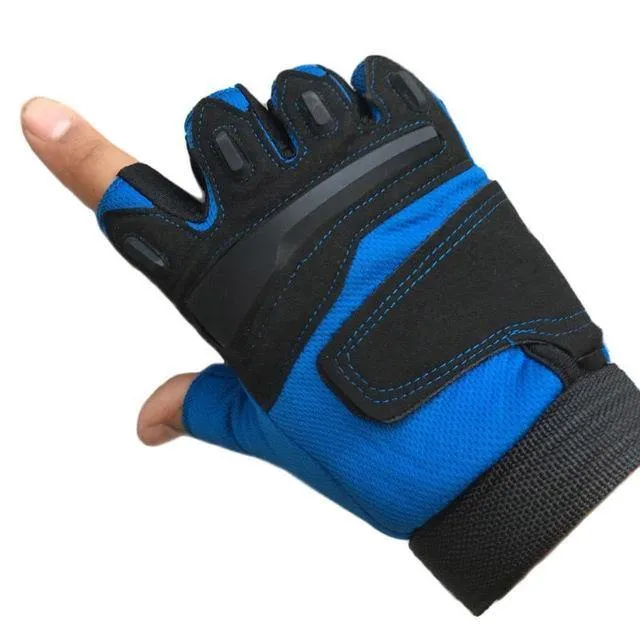 Black Hawk Military Tactical Gloves Herren Fighting Combat Half Finger Anti-Rutsch-Handschuhe M / L / XL