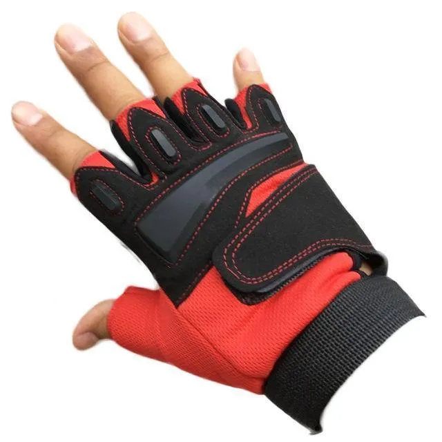 Black Hawk Military Tactical Gloves Herren Fighting Combat Half Finger Anti-Rutsch-Handschuhe M / L / XL