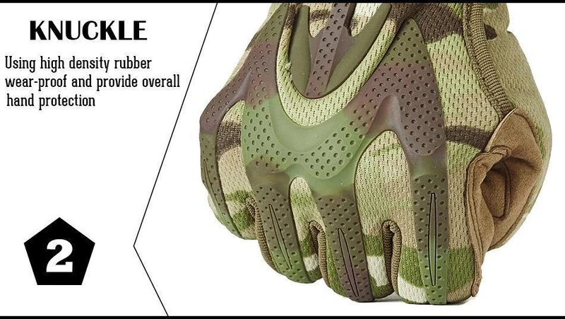 Camouflage Taktische Armee Handschuhe Männer SWAT Militärische Ausrüstung Vollfingerhandschuh CP Camo Paintball