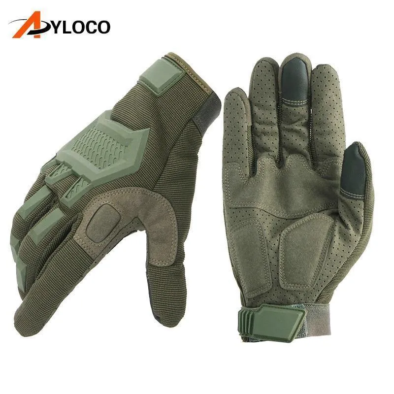 Berührungshandschuhe Airsoft Paintball Military Handschuhe Männer Army Special Forces Fahrrad Vollfinger-Fitnesshandschuhe