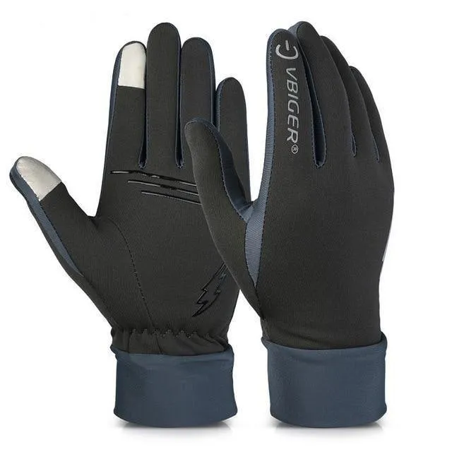 Winterhandschuhe für Herren und Damen, warm, winddicht, Outdoor-Handschuhe, dicke warme Fäustlinge, Touchscreen-Handschuhe, Unisex, Anti-Rutsch-Design