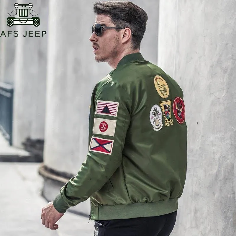 Jacke Herren Plus Size 6XL Militärische taktische Jacke Masculino Pilot Bomber Jacket