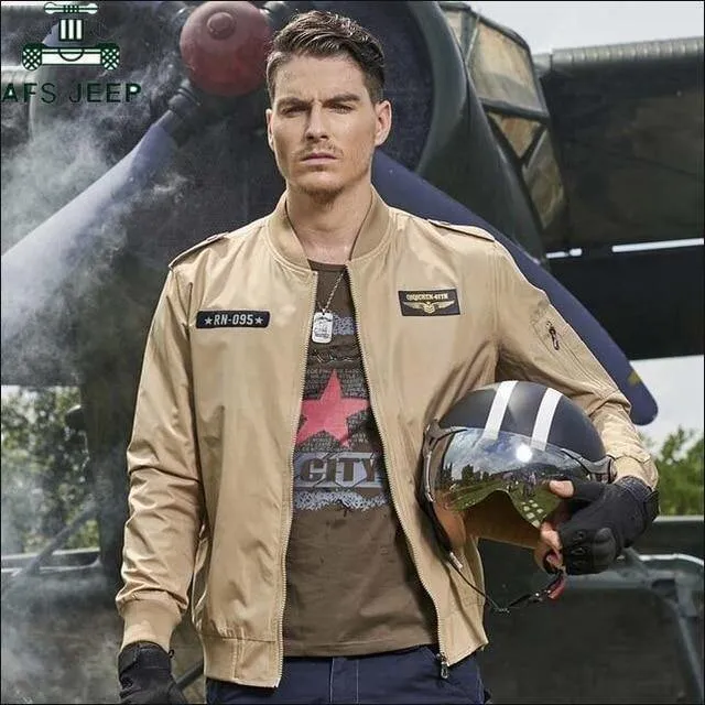 Jacke Herren Plus Size 6XL Militärische taktische Jacke Masculino Pilot Bomber Jacket